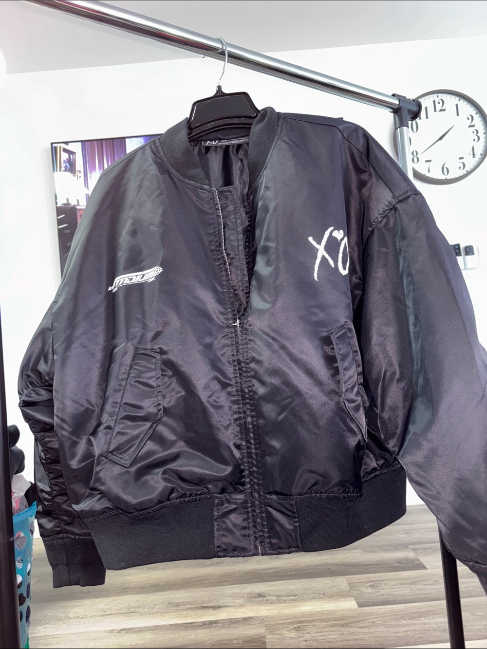 XO Black Men's Bomber Jacket - stadium 2025 tour